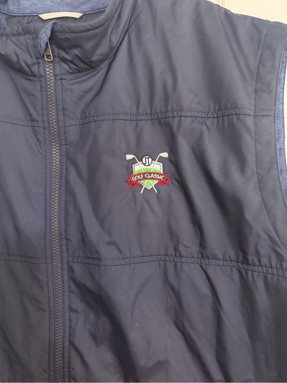 Cutter & Buck Men's Navy Golf Puffer Vest CB dry tec size XXL - Picture 4 of 10